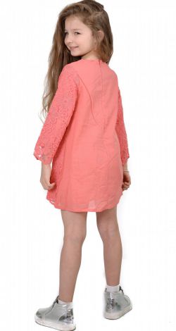 Children's guipure dress