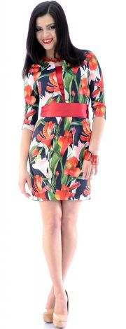 Сукня з принтом