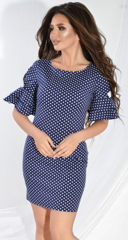 Платье в горошек