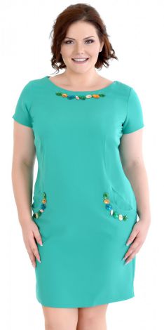 Красивое красное платье большого размера