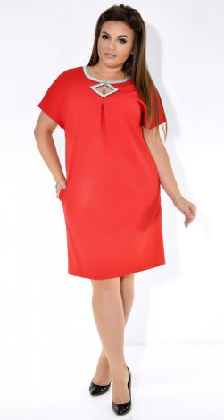 Платье большого размера