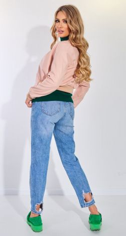 Куртка кожаная