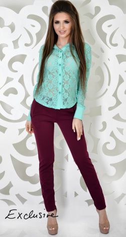 Guipure blouse