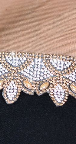 Платье с кристаллами