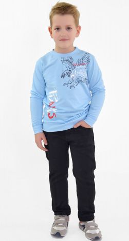 Children's trousers with fleece