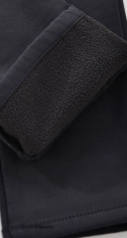 Children's trousers with fleece