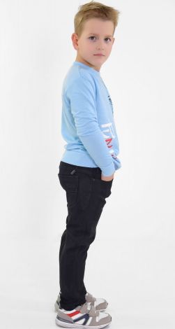 Children's trousers with fleece