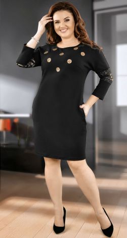 Платье большого размера