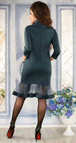 Комфортное прямое платье