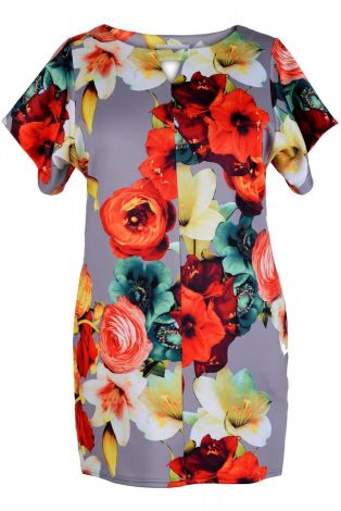 Стильное свободное платье