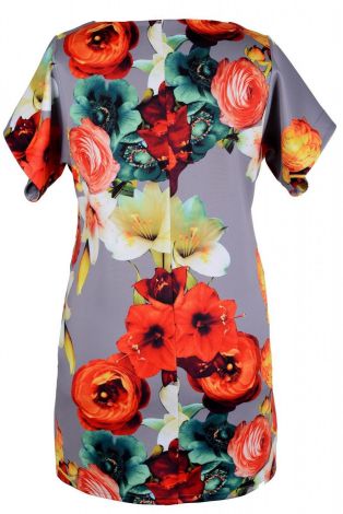 Стильное свободное платье