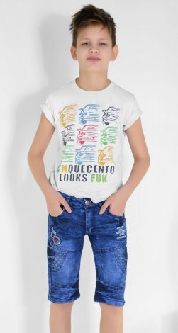 Denim shorts for a boy