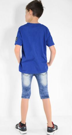 Denim shorts for a boy