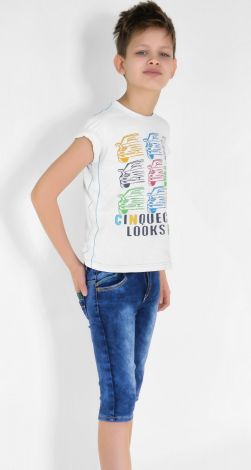 Denim shorts for a boy