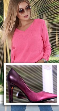 Туфли на шпильке 