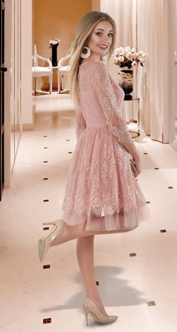 Гипюровое платье пачка