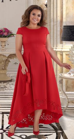 Нарядное платье в пол  большого размера