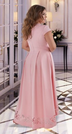 Нарядное платье в пол  большого размера