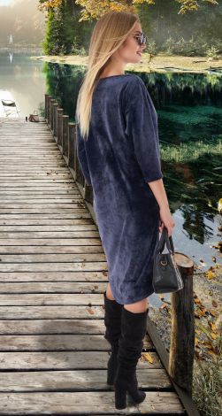 OVERSIZE велюрова сукня