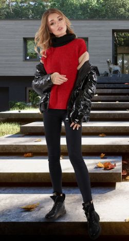 Свитер  трёхцветный