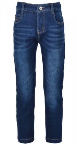 Children's jeans with fleece