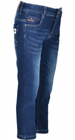 Children's jeans with fleece