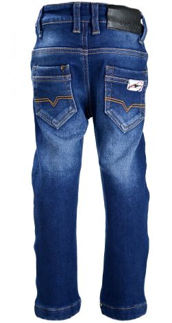 Children's jeans with fleece