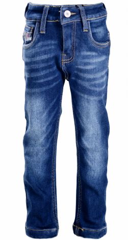Children's jeans with fleece