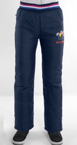 Штани плащівка на синтепоні для дівчаток