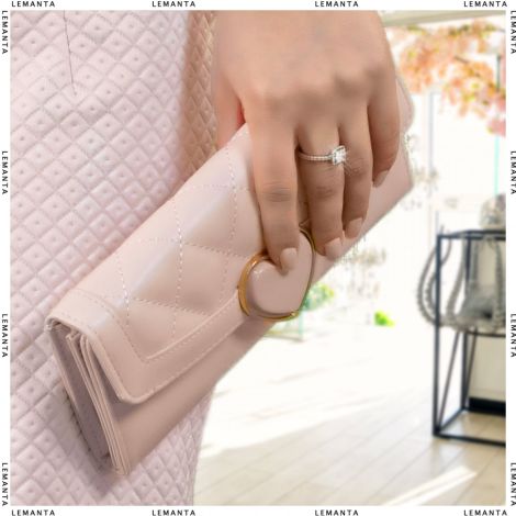 Сумочка-клатч із серцем