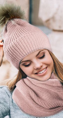 Снуд и шапка 