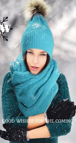 Снуд и шапка 