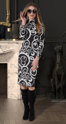 Стильна сукня-гольф