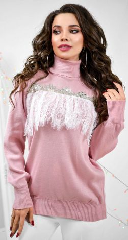 Тёплый и нарядный гольф