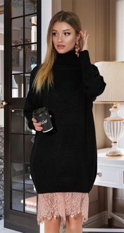 Свитер платье