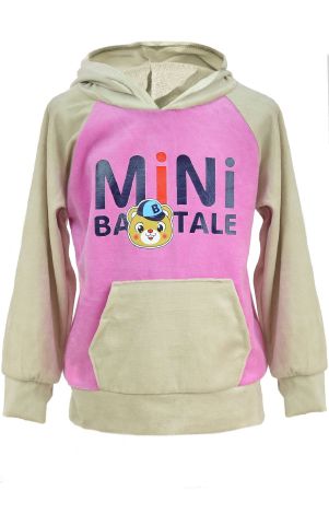 Velor suit for girls