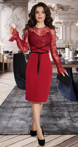 Красива облягаюча сукня