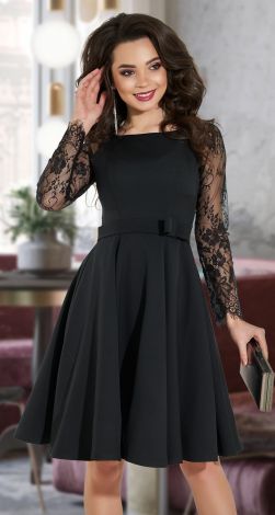 Нарядное платье с фатиновым подюбником Baby Doll