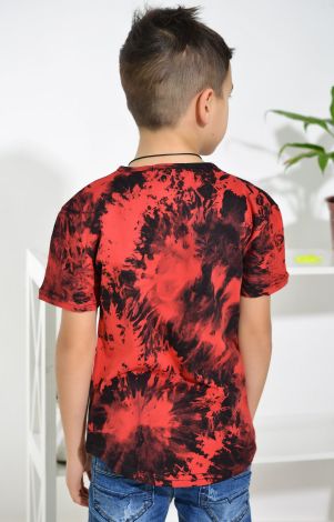 Футболка на хлопчика червона