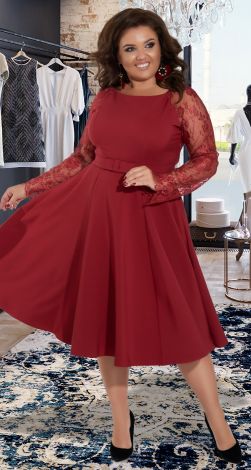 Нарядное платье с фатиновым подюбником 