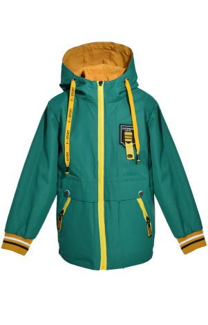 Ветровка на мальчика  двусторонняя зеленая