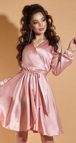 Платье на запах 