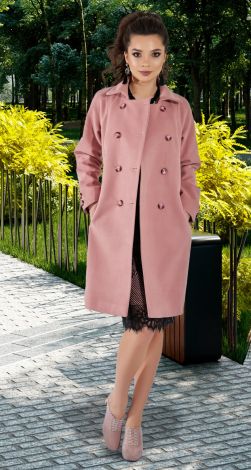 Double-breasted coat