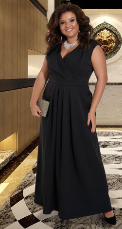Вечернее платье большого размера