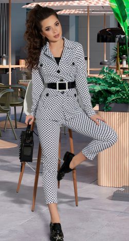 Стильний брючний костюм