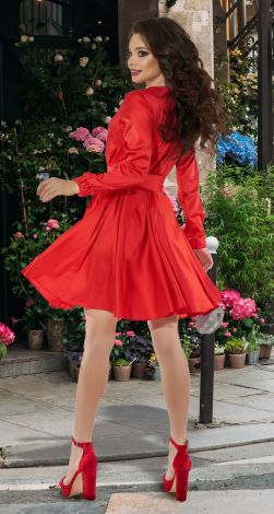 Платье на запах 