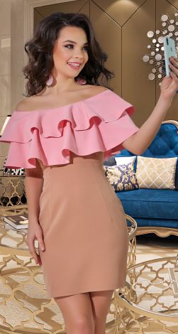 Two tone платье 