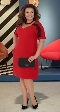 Нарядное платье большого размера