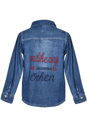 Сорочка джинсова для хлопчика