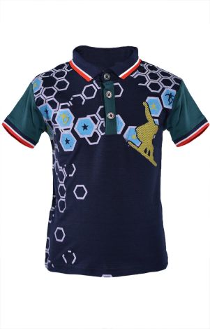 Футболка на хлопчика синя